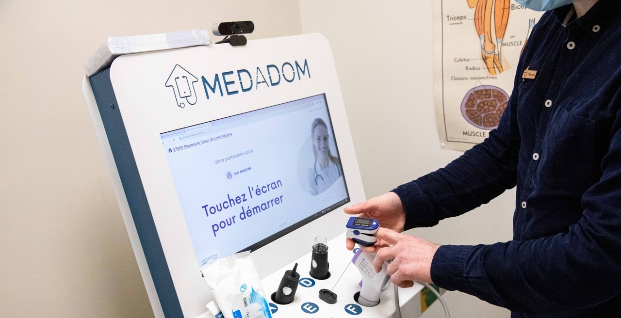 Medadom-borne teleconsultation